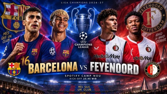 preview_barcelona_vs_feyenoord_blaugrana_bermodal_tren_positif_di_la_liga