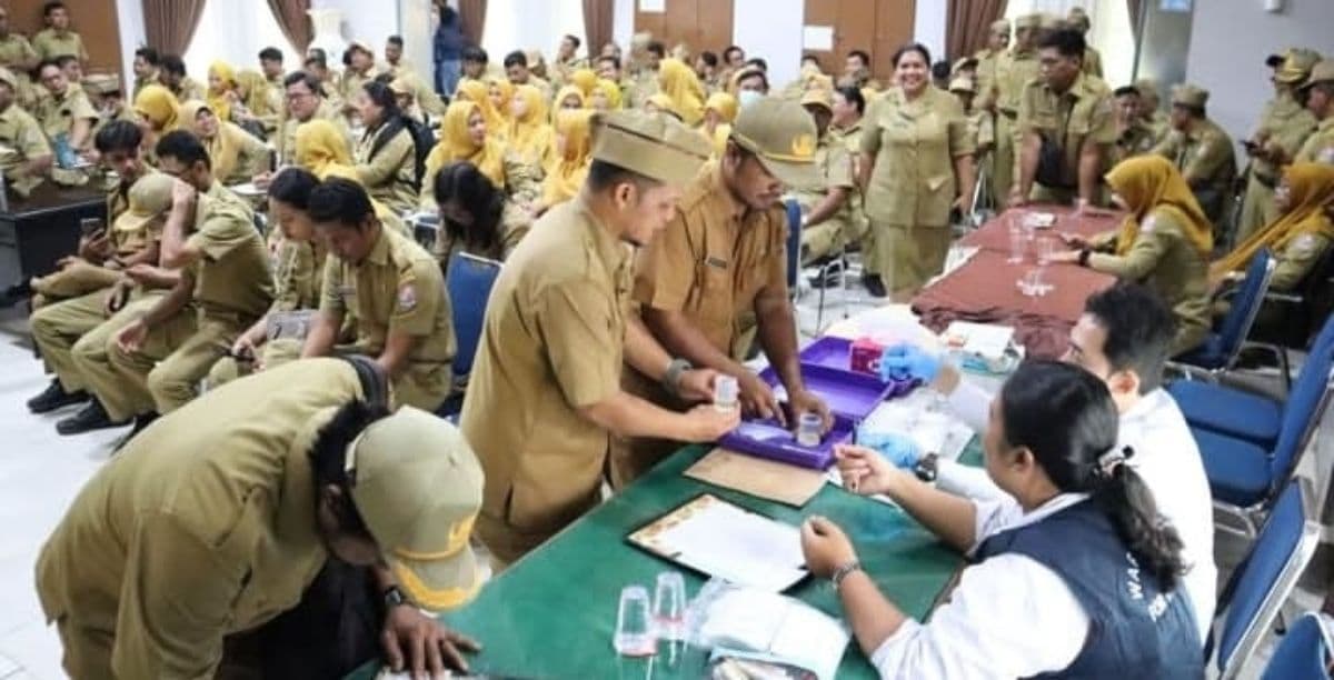 pppk_paruh_waktu_deli_serdang_jalani_tes_narkoba_sebagai_syarat_perpanjangan_kontrak
