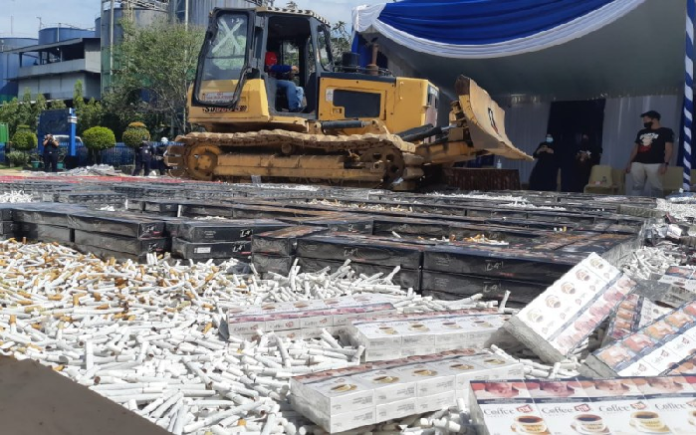 1179_juta_batang_rokok_ilegal_disita_kanwil_ditjen_bc_jawa_timur