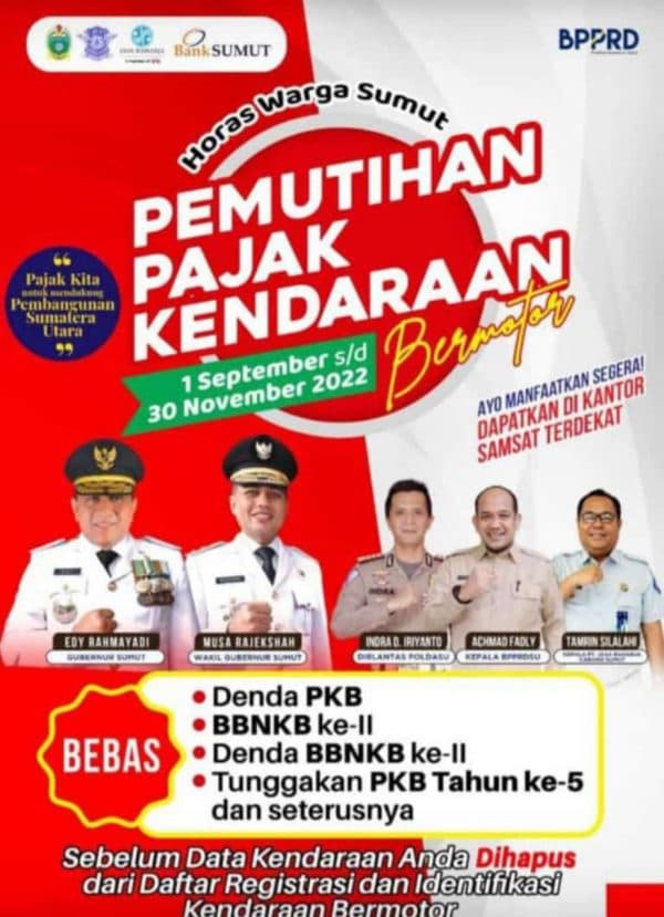 pemutihan_pajak_kendaraan_bermotor_di_sumut_kembali_diberlakukan